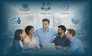 Prinsip Servant Leadership di kantor melalui kolaborasi, empati, dan pengembangan tim